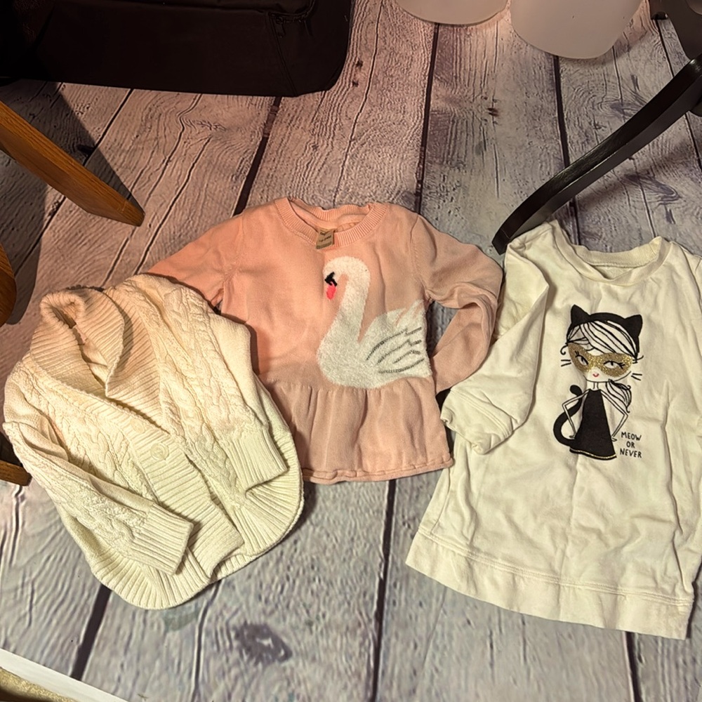All white toddler bundle